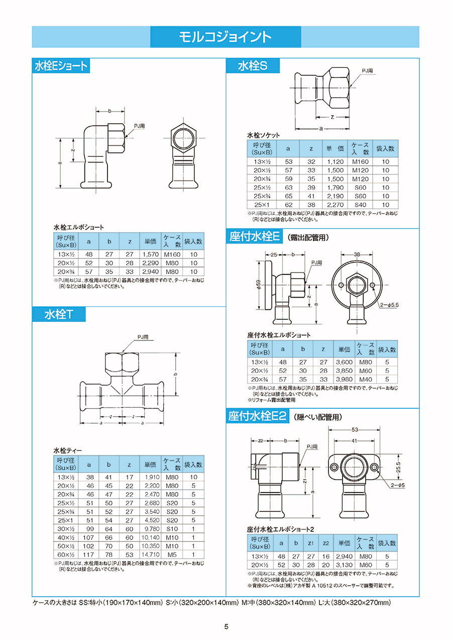 モルコジョイント カタログ｜MISUMI-VONA｜ミスミの総合Webカタログ