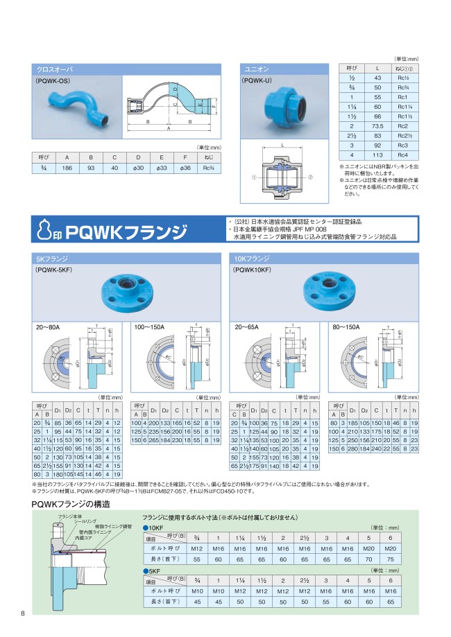 管端防食管継手 5Kフランジ | 日立金属 | MISUMI-VONA【ミスミ】
