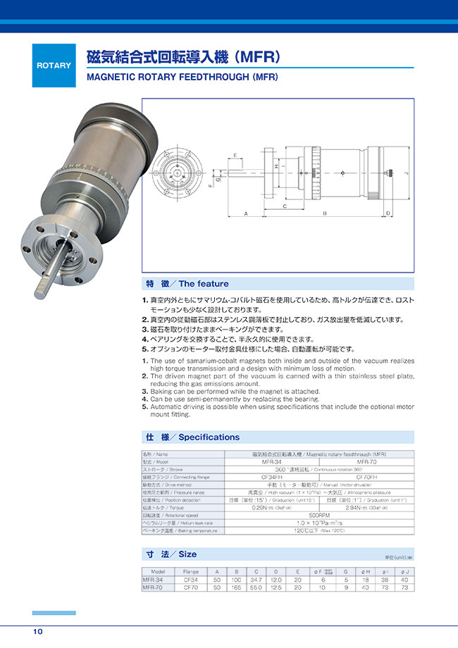 新品即決 アズワン 3 755 02 磁気結合式回転導入機 Mfr 70 1台 新版 Navigatewithidy Com