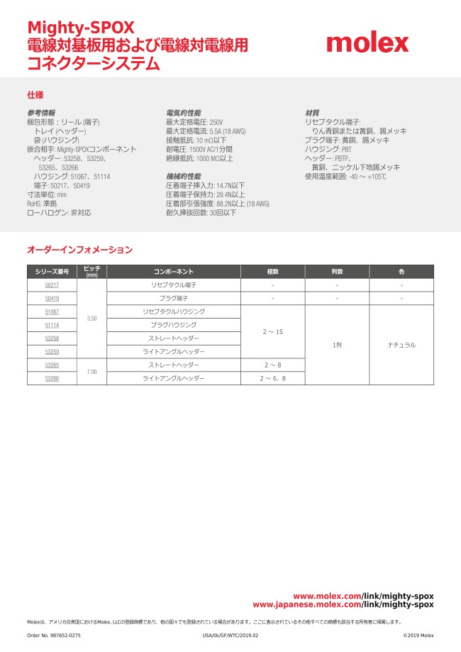 ｍｏｌｅｘ ５５５９プラグ ハウジング 極数１４ 5559-14P 売れ筋新商品