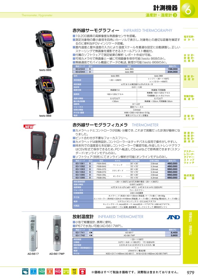 A D 放射温度計 Ad 5617 三商 Misumi Vona ミスミ