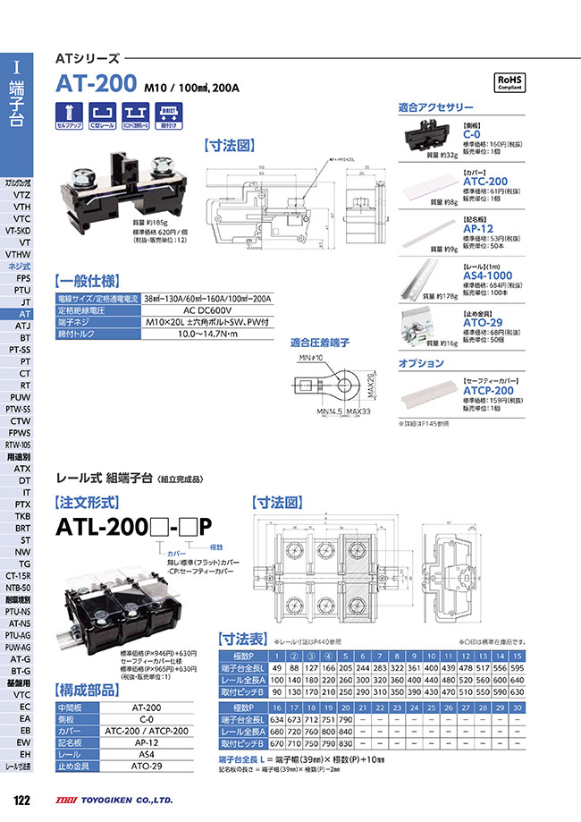 Atシリーズ 0 300 400 500 600用側板 東洋技研 Misumi Vona ミスミ